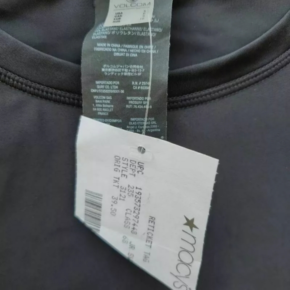 🛑 SALE PENDING... Volcom Long Sleeve Swim Top - Picture 4 of 8